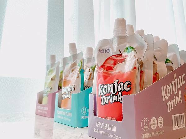 iOiO 蘋果蒟蒻 白葡萄蒟蒻 百香果蒟蒻